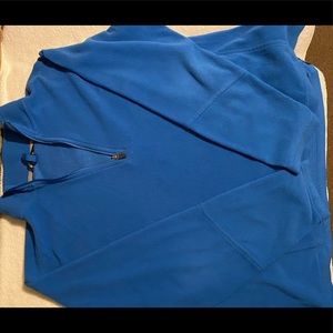 Land’s End Blue Fleece Pullover L 42-44